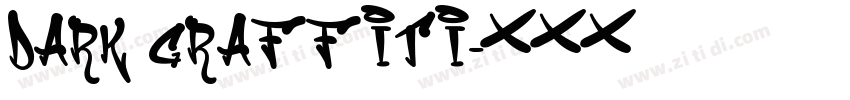 Dark Graffiti字体转换